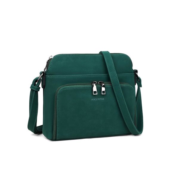 Crossbody Purse Bags, Multi-Pocket Soft Leather Shoulder Purse, ^-^ - Picture 8 of 8